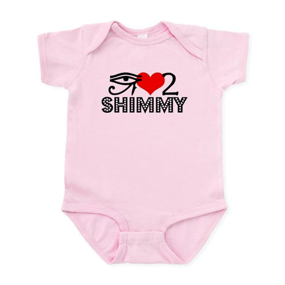 CafePress - I Love To Shimmy Infant Bodysuit - Baby Light Bodysuit, Size Newborn - 24 Months