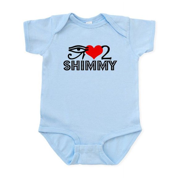 CafePress - I Love To Shimmy Infant Bodysuit - Baby Light Bodysuit, Size Newborn - 24 Months