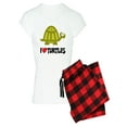 thumbnail image 1 of CafePress - I Love Turtles - Women's Light Pajamas, 1 of 1