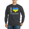 thumbnail image 1 of CafePress - I Love Ukraine Native Ukrainia Long Sleeve T Shirt - Long Sleeve Dark T-Shirt, 1 of 4