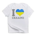 thumbnail image 1 of CafePress - I Love Ukraine Native Ukrainian Flag T Shirt - Infant T-Shirt, 1 of 4