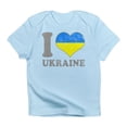 thumbnail image 1 of CafePress - I Love Ukraine Native Ukrainian Flag T Shirt - Infant T-Shirt, 1 of 4