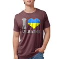 thumbnail image 1 of CafePress - I Love Ukraine Native Ukrainian Flag T Shirt - Mens Tri-blend T-Shirt, 1 of 1