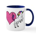 thumbnail image 1 of CafePress - I Love Unicorns - 11 oz Ceramic Mug - Novelty Coffee Tea Cup, 1 of 6