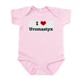 thumbnail image 1 of CafePress - I Love Uromastyx Infant Bodysuit - Baby Light Bodysuit, Size Newborn - 24 Months, 1 of 4