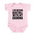 thumbnail image 1 of CafePress - I Love Watching Basketball With My Grandma Body Su - Baby Light Bodysuit, 1 of 4