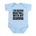 thumbnail image 1 of CafePress - I Love Watching Basketball With My Grandma Body Su - Baby Light Bodysuit, 1 of 4