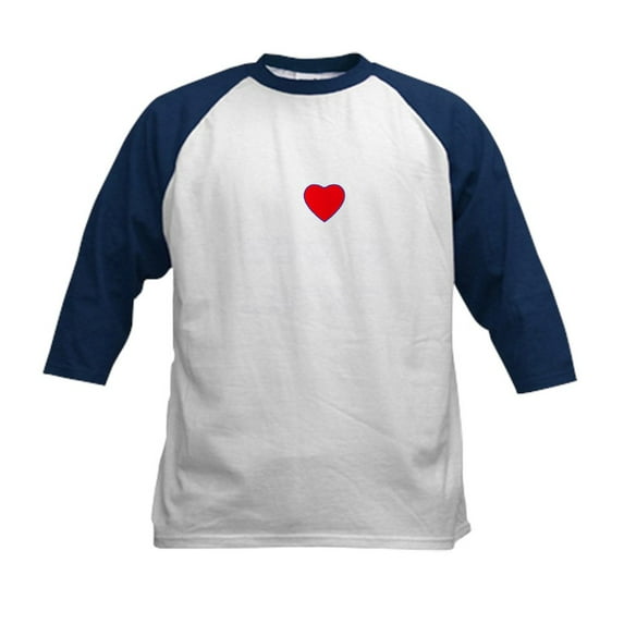 CafePress - I Love You A Latke Baseball Jersey - Kids Cotton Baseball Jersey, 3/4 Sleeve Shirt
