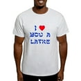 thumbnail image 1 of CafePress - I Love You A Latke Light T Shirt - Men's Classic Graphic T-Shirt, 1 of 4