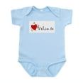 thumbnail image 1 of CafePress - I Love You [Bosnian] Infant Bodysuit - Baby Light Bodysuit, Size Newborn - 24 Months, 1 of 4