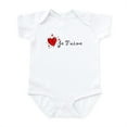 thumbnail image 1 of CafePress - I Love You [French] Infant Bodysuit - Baby Light Bodysuit, Size Newborn - 24 Months, 1 of 4