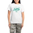 thumbnail image 1 of CafePress - I Love You More Mom Green Women's Light Pajamas - Women's Short Sleeve Print T-Shirt and Pants Light Cotton Pajama Set, 1 of 7