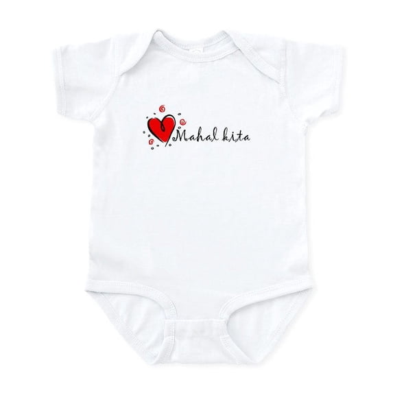 CafePress - I Love You [Tagalog] Infant Bodysuit - Baby Light Bodysuit, Size Newborn - 24 Months