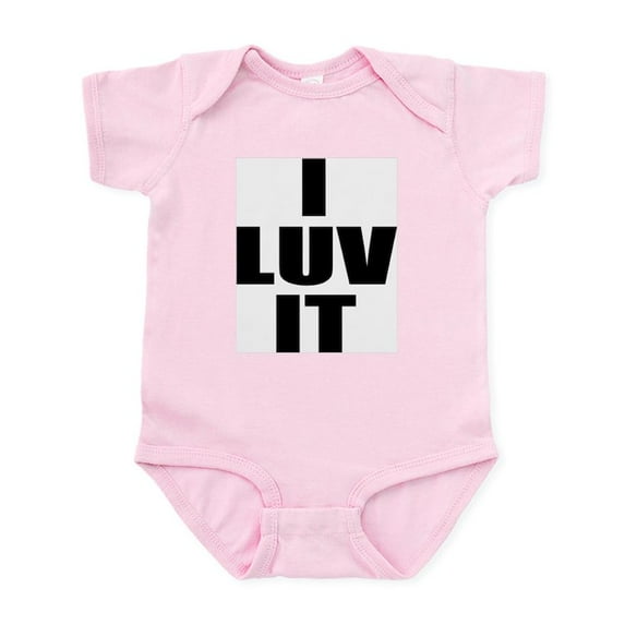 CafePress - I Luv It Infant Bodysuit - Baby Light Bodysuit, Size Newborn - 24 Months