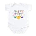 thumbnail image 1 of CafePress - I Luv Mom Infant Bodysuit - Baby Light Bodysuit, Size Newborn - 24 Months, 1 of 4