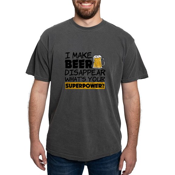 CafePress - I Make Beer Disappear Funny Saying - Mens Comfort Colors Shirt