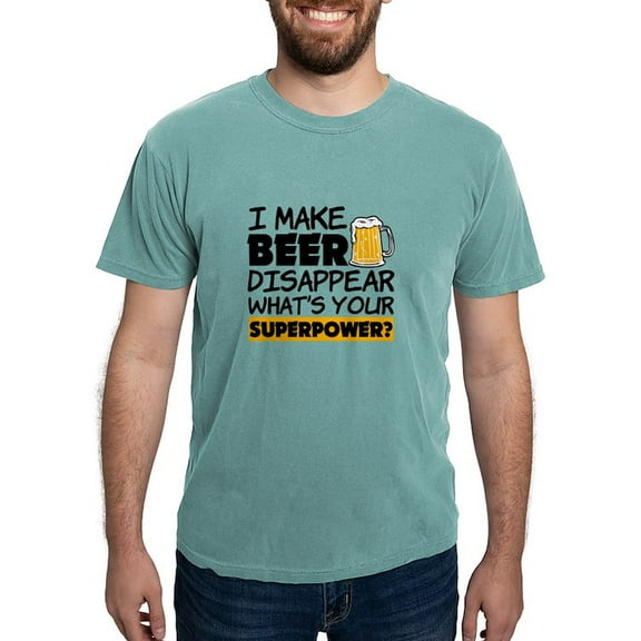 CafePress - I Make Beer Disappear Funny Saying - Mens Comfort Colors Shirt