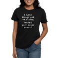thumbnail image 1 of CafePress - I Make Things Out Of String W Women's Dark T Shirt - Women's Traditional Fit Dark T-Shirt, 1 of 4