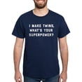 thumbnail image 1 of CafePress - I Make Twins What's Your Superpower Dark T Shirt - Men's Classic Graphic Cotton T-Shirt, 1 of 4