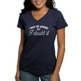 thumbnail image 1 of CafePress - I May Be Wrong Women's V Neck Dark T Shirt - Women's V-Neck Dark T-Shirt, 1 of 4