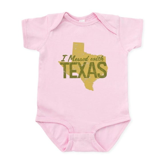 CafePress - I Messed With Texas Infant Bodysuit - Baby Light Bodysuit, Size Newborn - 24 Months