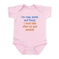 thumbnail image 1 of CafePress - I Must Take After My Godparents Body Suit - Baby Light Bodysuit, Size Newborn - 24 Months, 1 of 4