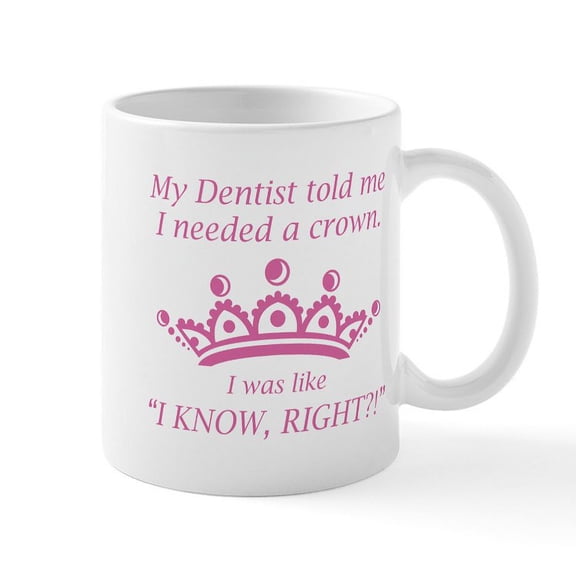 CafePress - I Needed A Crown Mug - 11 oz Ceramic Mug - Novelty Coffee Tea Cup