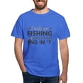 thumbnail image 1 of CafePress - I Only Go Fishing T Shirt - Men's Classic Graphic Cotton T-Shirt, 1 of 4
