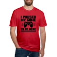 thumbnail image 1 of CafePress - I Paused My Game To Be Here Gaming Men's Classic - Men's Fitted T-Shirt, 1 of 4