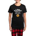 thumbnail image 1 of CafePress - I Play Basketball What’S Your Super Power? Pajamas - Women's Short Sleeve Print T-Shirt and Pants Dark Cotton Pajama Set, 1 of 7