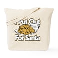 thumbnail image 1 of CafePress - I Put Out For Santa Tote Bag - Unisex Canvas Tote Bag, Beige, 1-Piece, 1 of 7
