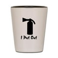 thumbnail image 1 of CafePress - I Put Out .. - White/Black Shot Glass, Unique and Funny Shot Glass, 1 of 2