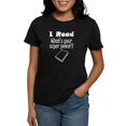 thumbnail image 1 of CafePress - I Read What’S Your Super Power? T Shirt - Women's Traditional Fit Dark T-Shirt, 1 of 4