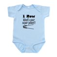 thumbnail image 1 of CafePress - I Row What’S Your Super Power? Body Suit - Baby Light Bodysuit, Size Newborn - 24 Months, 1 of 4