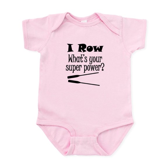 CafePress - I Row What’S Your Super Power? Body Suit - Baby Light Bodysuit, Size Newborn - 24 Months