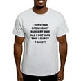 thumbnail image 1 of CafePress - I SURVIVED HEART SURGERY T Shirt - Men's Classic Graphic T-Shirt, 1 of 4