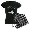 thumbnail image 1 of CafePress - I Save Super Power Pajamas - Women's Dark Pajamas, 1 of 4