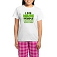 thumbnail image 1 of CafePress - I See Drunk People Women's Light Pajamas - Women's Short Sleeve Print T-Shirt and Pants Light Cotton Pajama Set, 1 of 7