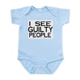 thumbnail image 1 of CafePress - I See Guilty People Infant Bodysuit - Baby Light Bodysuit, Size Newborn - 24 Months, 1 of 4