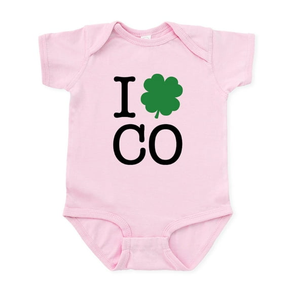 CafePress - I Shamrock CO Infant Bodysuit - Baby Light Bodysuit, Size Newborn - 24 Months