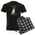 thumbnail image 1 of CafePress - I Sleep With Beagles Men's Dark Pajamas - Men's Dark Loose Fit Cotton Pajama Set, 1 of 7