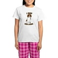 thumbnail image 1 of CafePress - I Sleep With Beagles Women's Light Pajamas - Women's Short Sleeve Print T-Shirt and Pants Light Cotton Pajama Set, 1 of 7