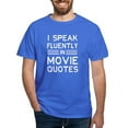 thumbnail image 1 of CafePress - I Speak Fluently In Movie Quotes T Shirt - Men's Classic Graphic Cotton T-Shirt, 1 of 4