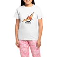 thumbnail image 1 of CafePress - I Speak Pterodactyl Women's Light Pajamas - Women's Short Sleeve Print T-Shirt and Pants Light Cotton Pajama Set, 1 of 7