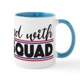 thumbnail image 1 of CafePress - I Stand With The Squad - 11 oz Ceramic Mug - Novelty Coffee Tea Cup, 1 of 6