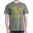 thumbnail image 1 of CafePress - I Stand With Ukraine Dark T Shirt - Men's Classic Graphic Cotton T-Shirt, 1 of 4