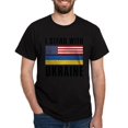 thumbnail image 1 of CafePress - I Stand With Ukraine Dark T Shirt - Men's Classic Graphic Cotton T-Shirt, 1 of 4