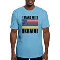 thumbnail image 1 of CafePress - I Stand With Ukraine Fitted T Shirt - Fitted T-Shirt, Vintage Fit Soft Cotton Tee, 1 of 4