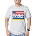 thumbnail image 1 of CafePress - I Stand With Ukraine Fitted T Shirt - Fitted T-Shirt, Vintage Fit Soft Cotton Tee, 1 of 1