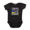 thumbnail image 1 of CafePress - I Stand With Ukraine Flag American Flag Body Suit - Cute Infant Bodysuit Baby Romper - Size Newborn - 24 Months, 1 of 3